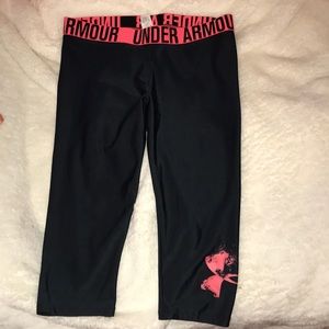 Under armour cropped leggings
